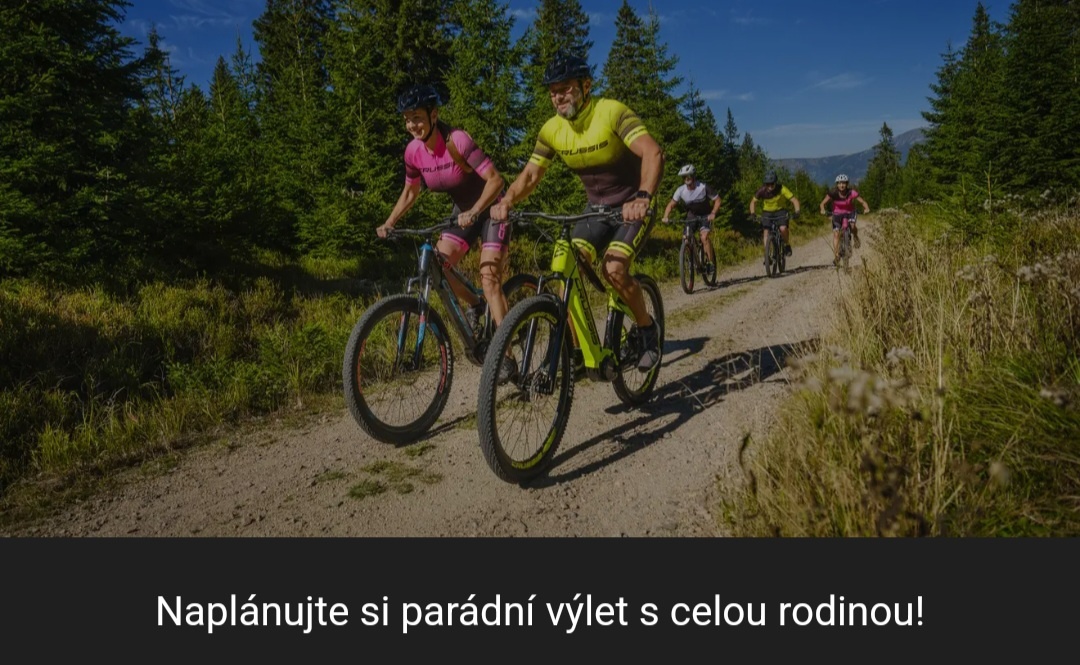Dárkový poukaz na půjčení 2 elektrokol na 1 den