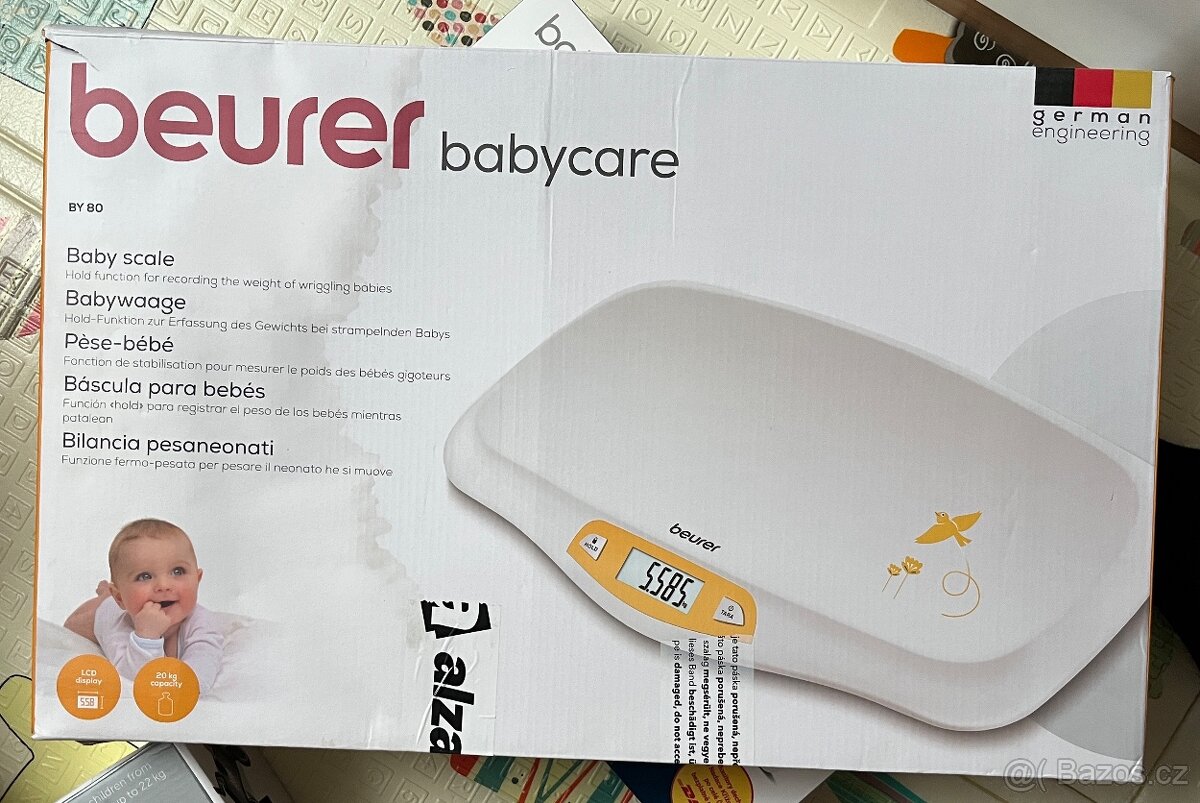 Dětská váha Beurer babycare BY80