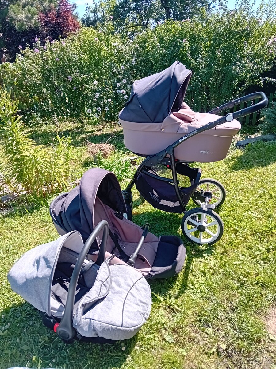 Kočárek basic trojkombinace