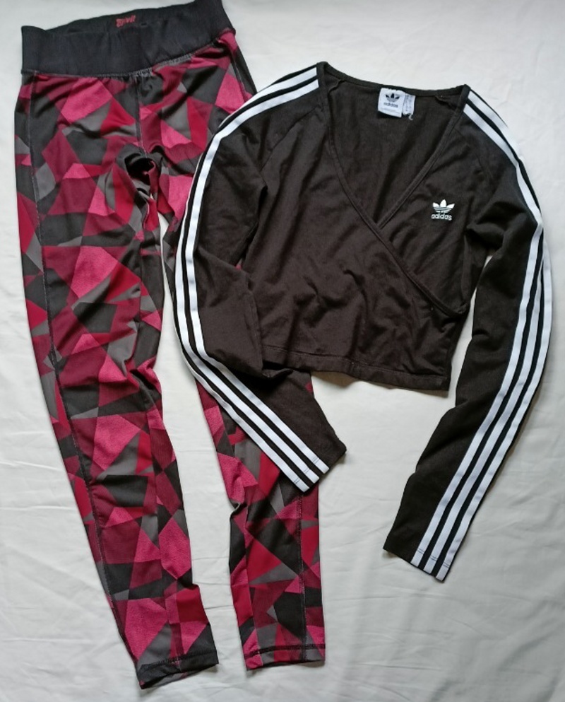ADIDAS TRIKO+LEGÍNY CRIVIT- S/36