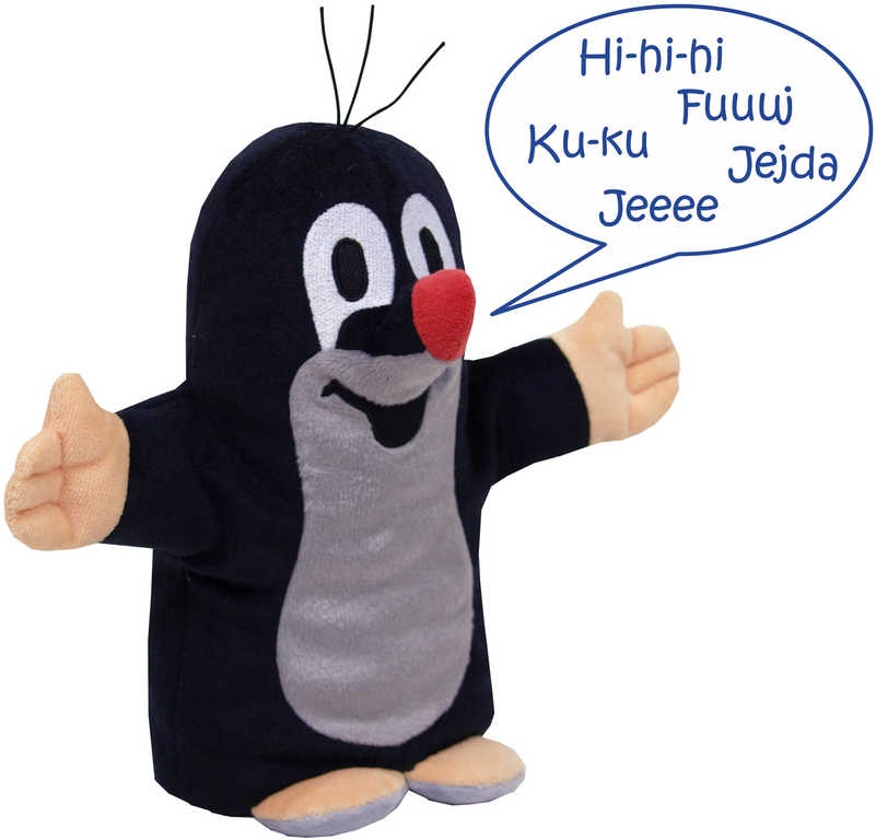 Plyšový Krteček hračka krtek hra Pojď si hrát