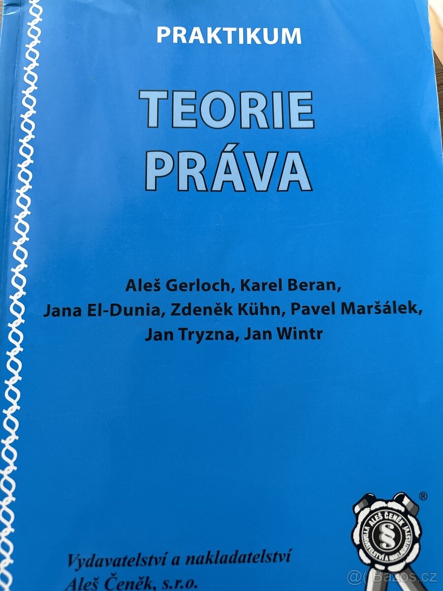 Učebnice Praktikum teorie práva