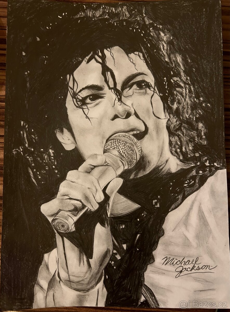 Portrét - Kresba - Michael Jackson