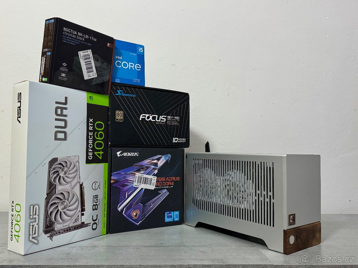 HERNÍ MINI PC I5 12400F/32GB RAM/RTX 4060/1TB SSD