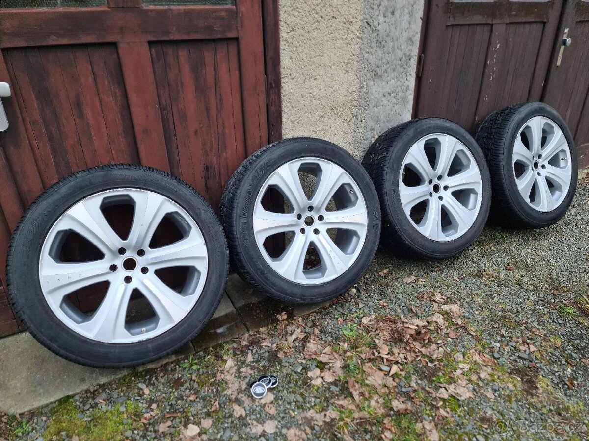 Alu disky KAHN RS-D s pneumatikami