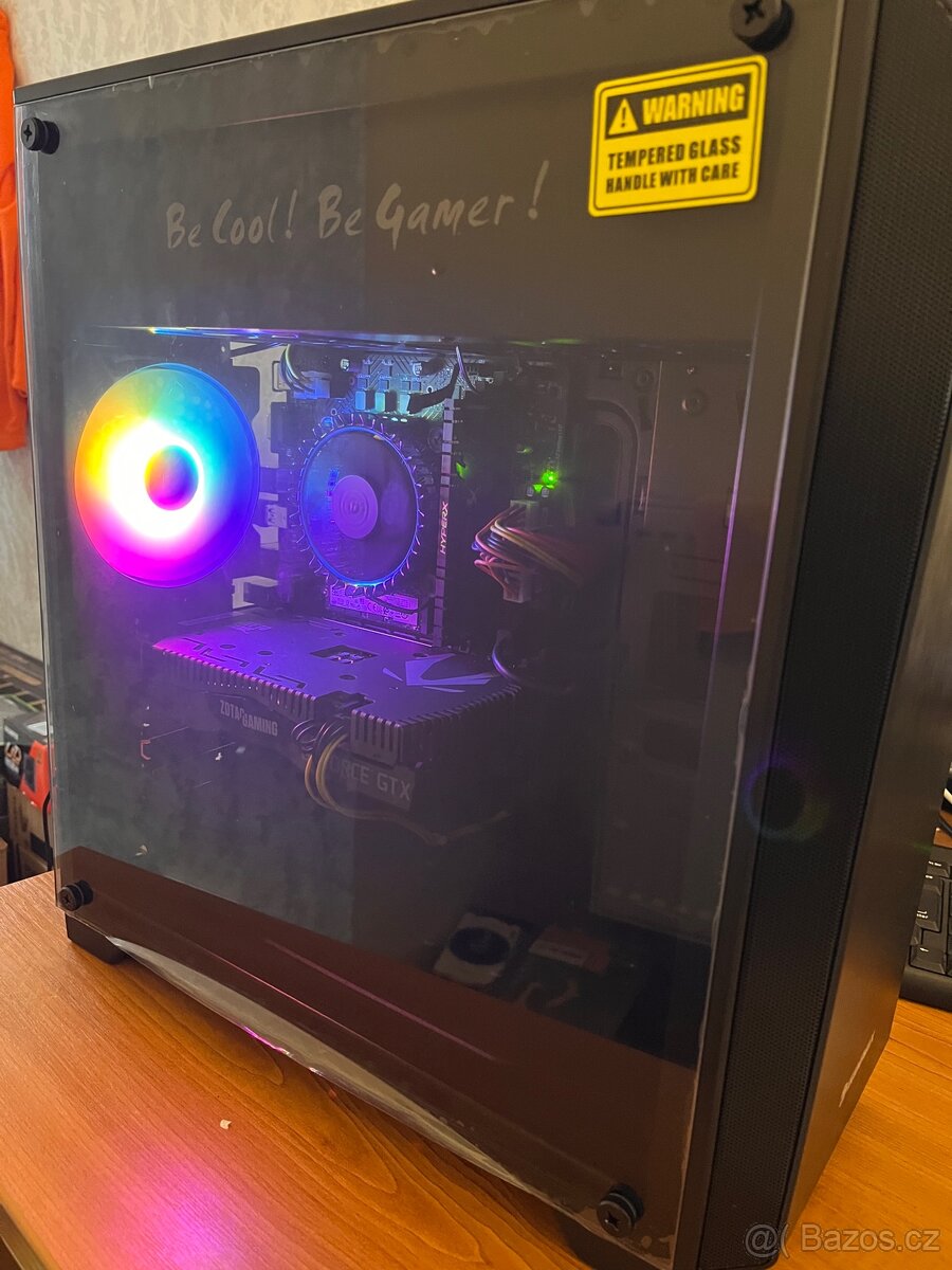zakladni herní pc, i3 14100F, 16GB DDR4, gtx 1660 SUPER