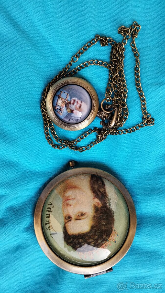 hodinky kapesní  s portrétem France Josefa ,novodobé