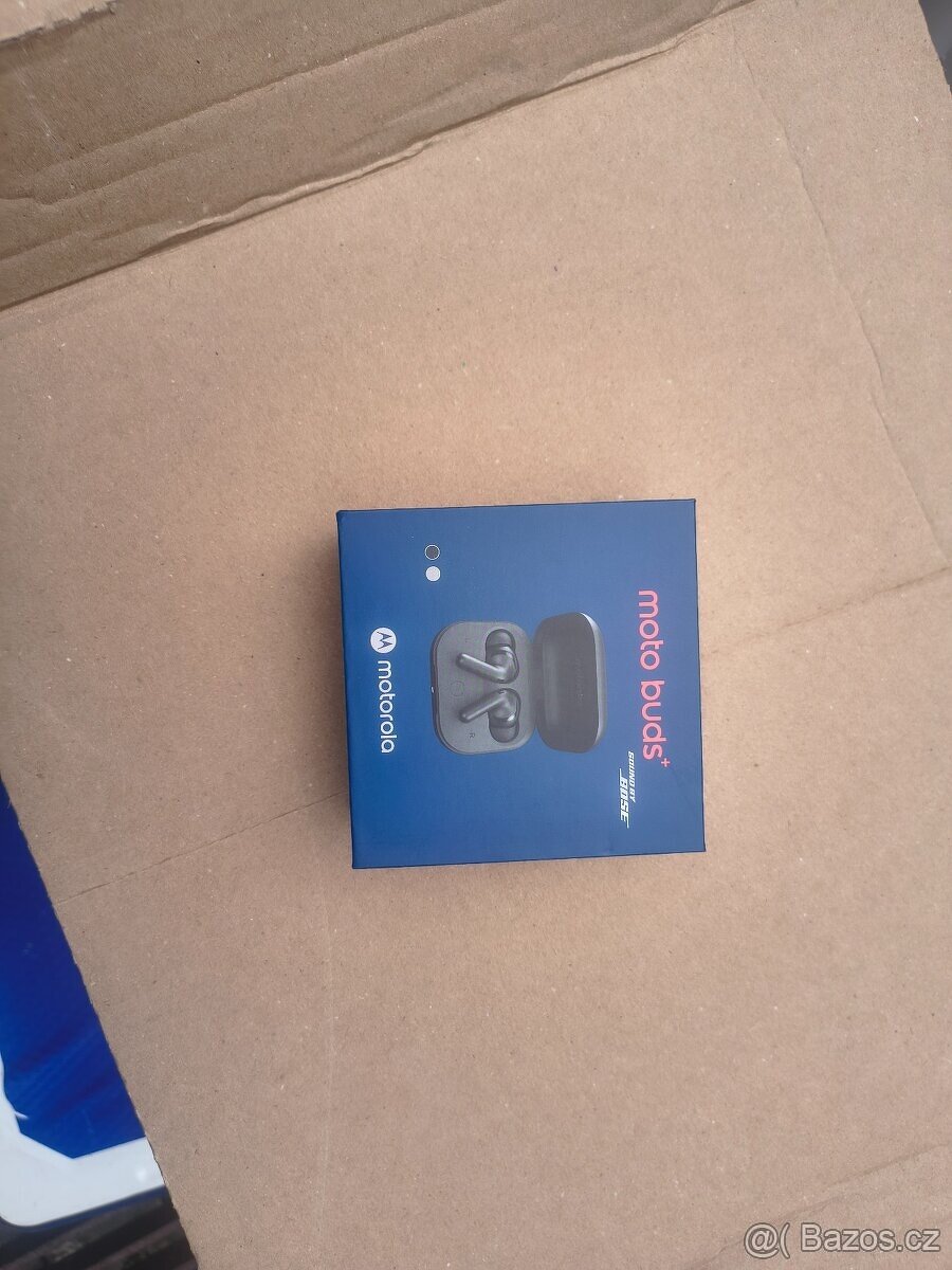Motorola Moto Buds + černé nová záruka doklad