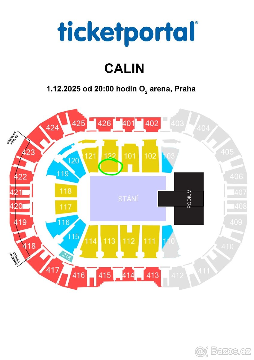 Calin - 1.12.2025, O2 Arena Praha