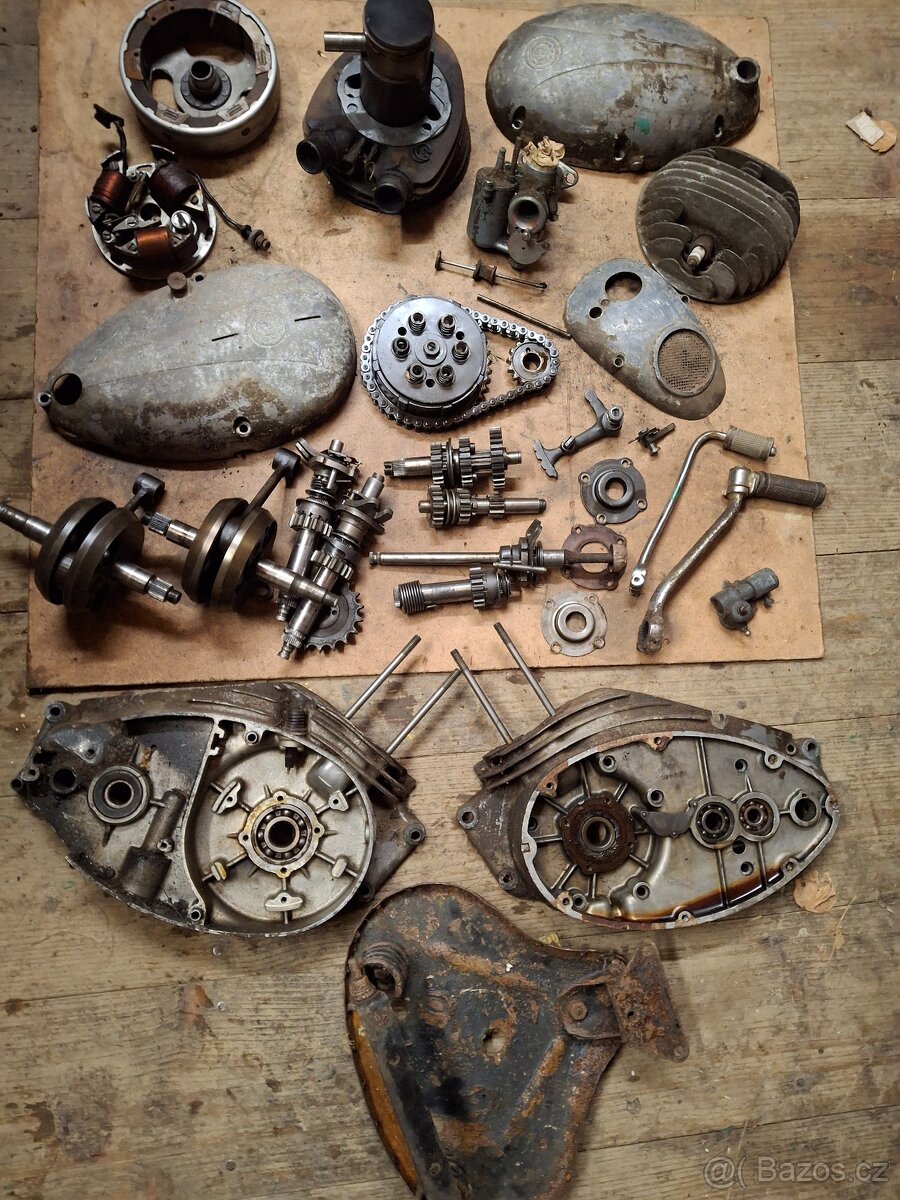 Náhradní díly čz 150c 125c