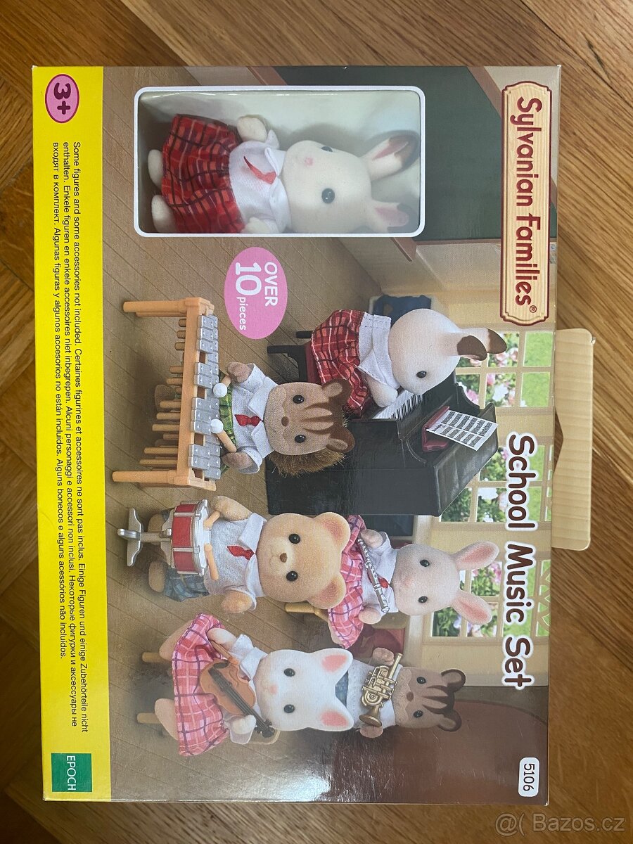 Sylvanian Families- set školní hudební výchova