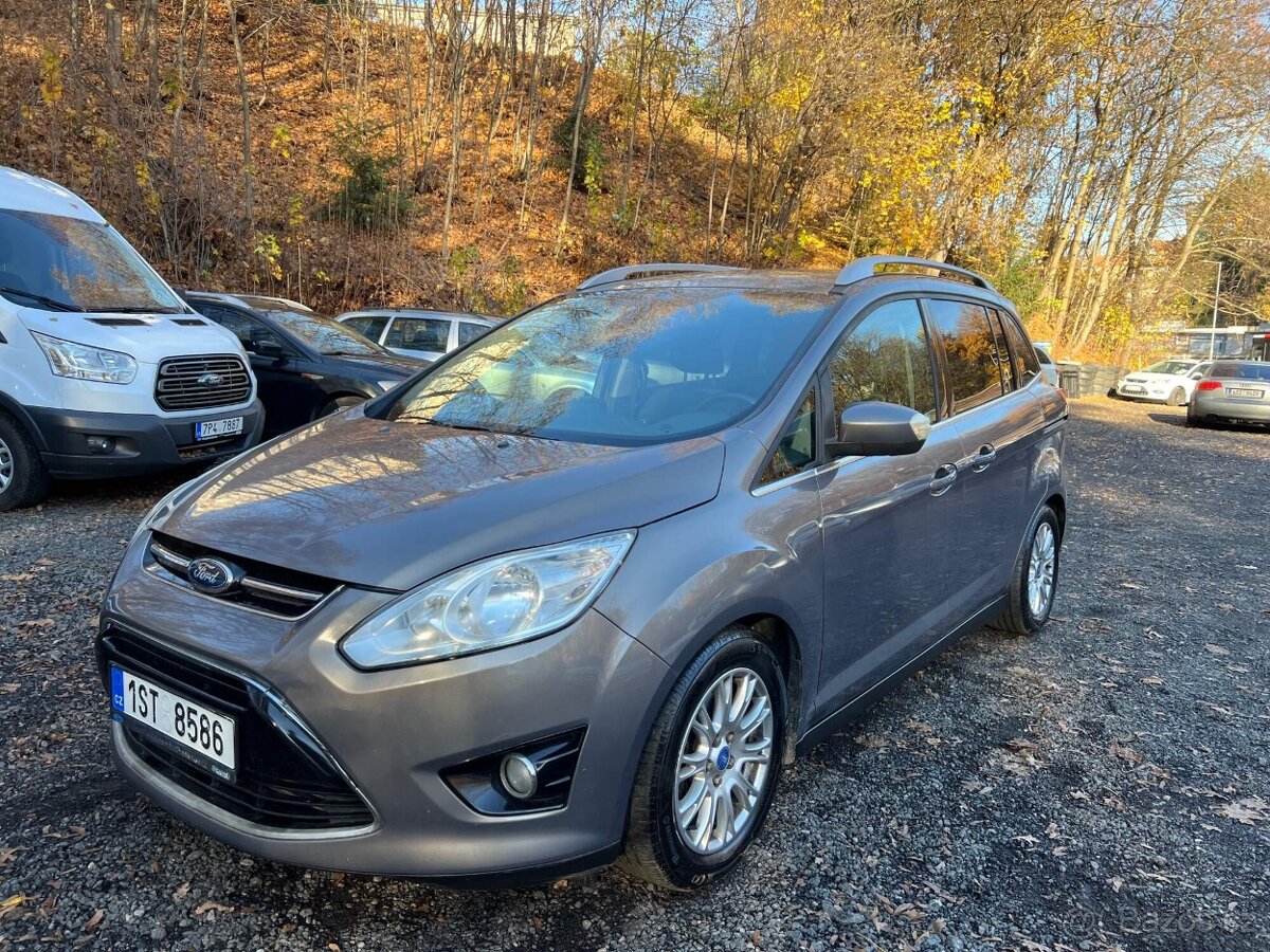 Ford Grand C-Max 1.6i 110 kW 1.majitel klima 2011 163tkm ČR