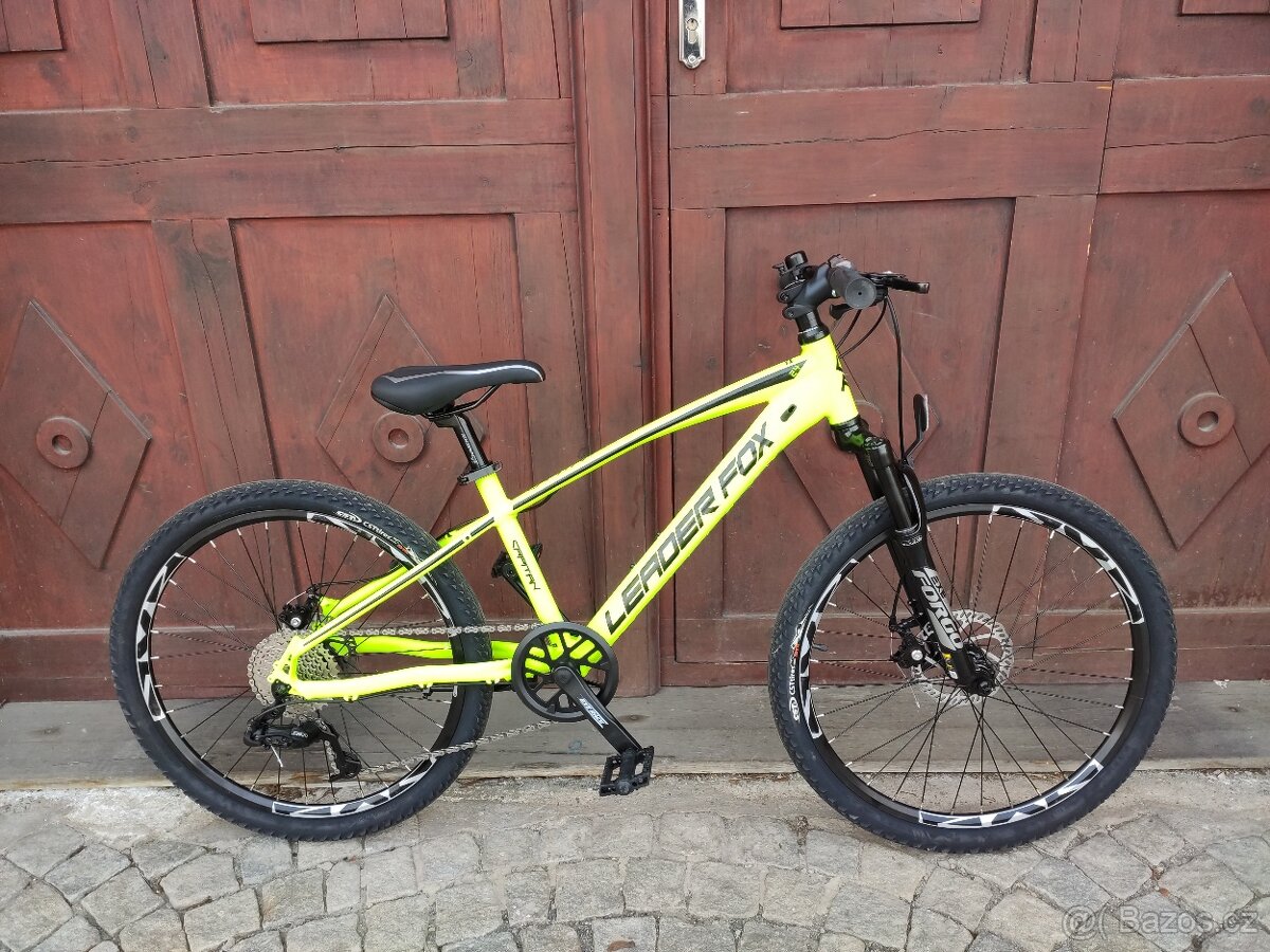 Nové dětské kolo Leader Fox CAPITAN 24 8 převodů 13 alu rám