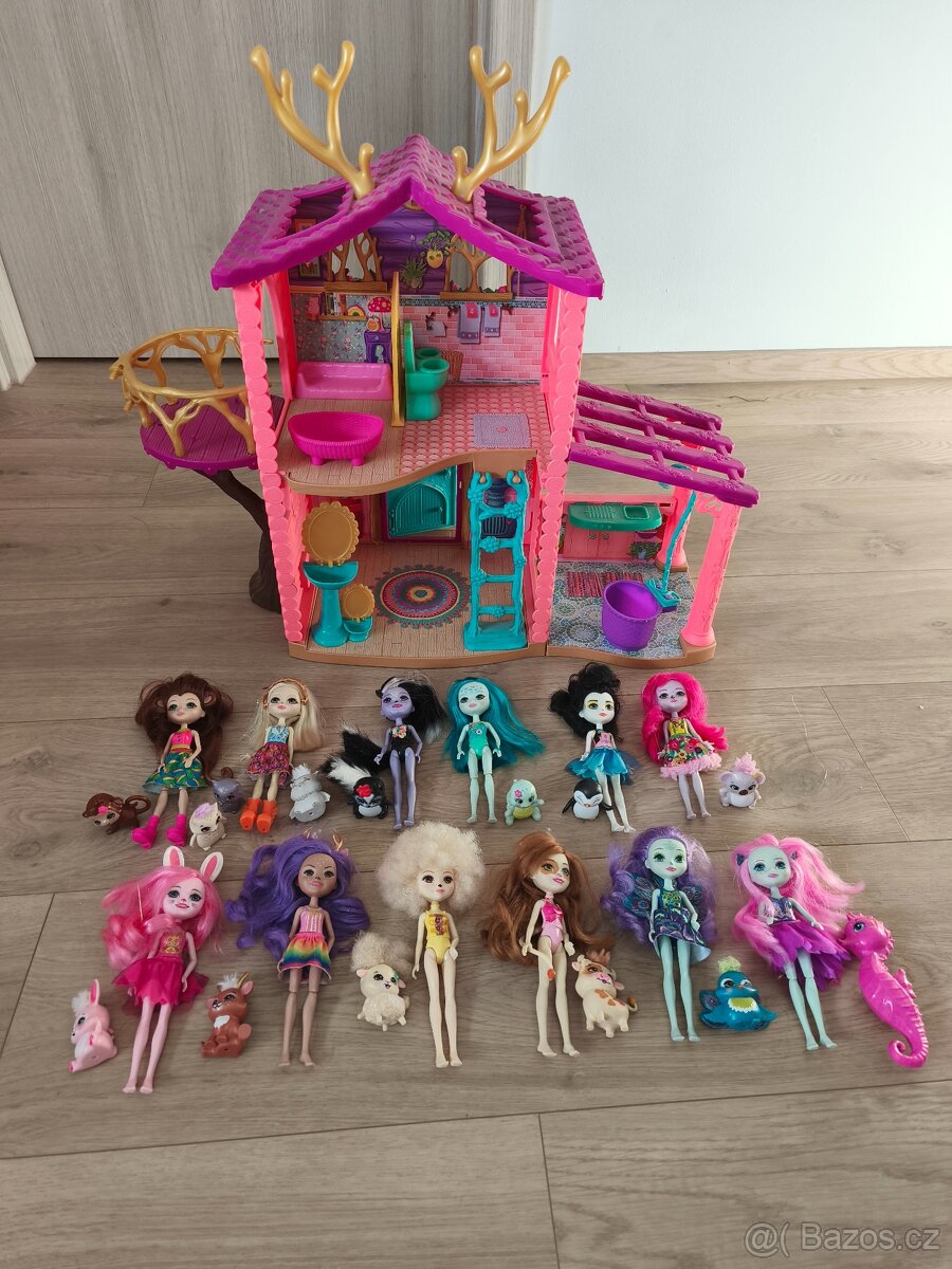 Domeček a panenky Enchantimals