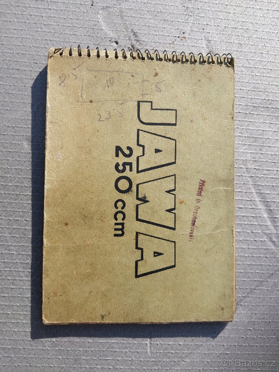 Jawa pérák manuál