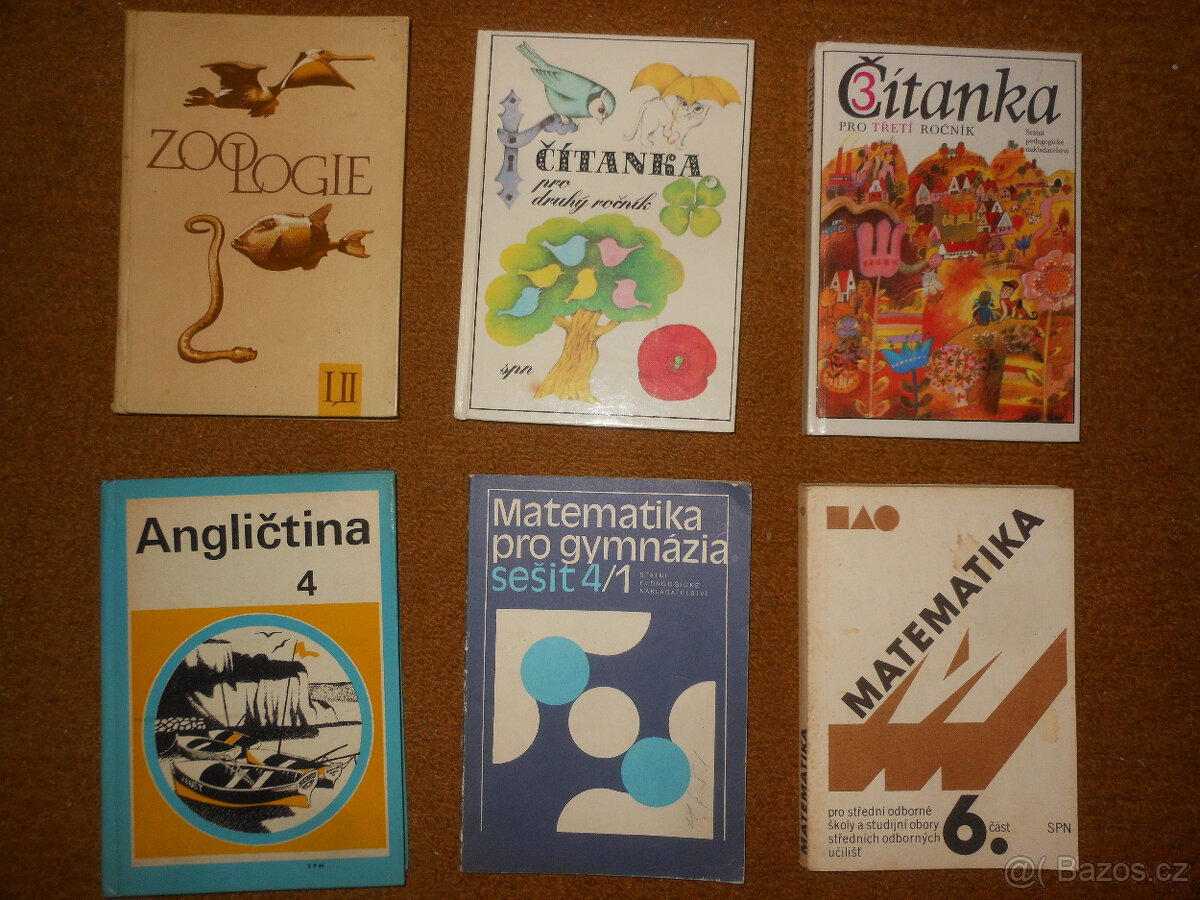 Staré učebnice