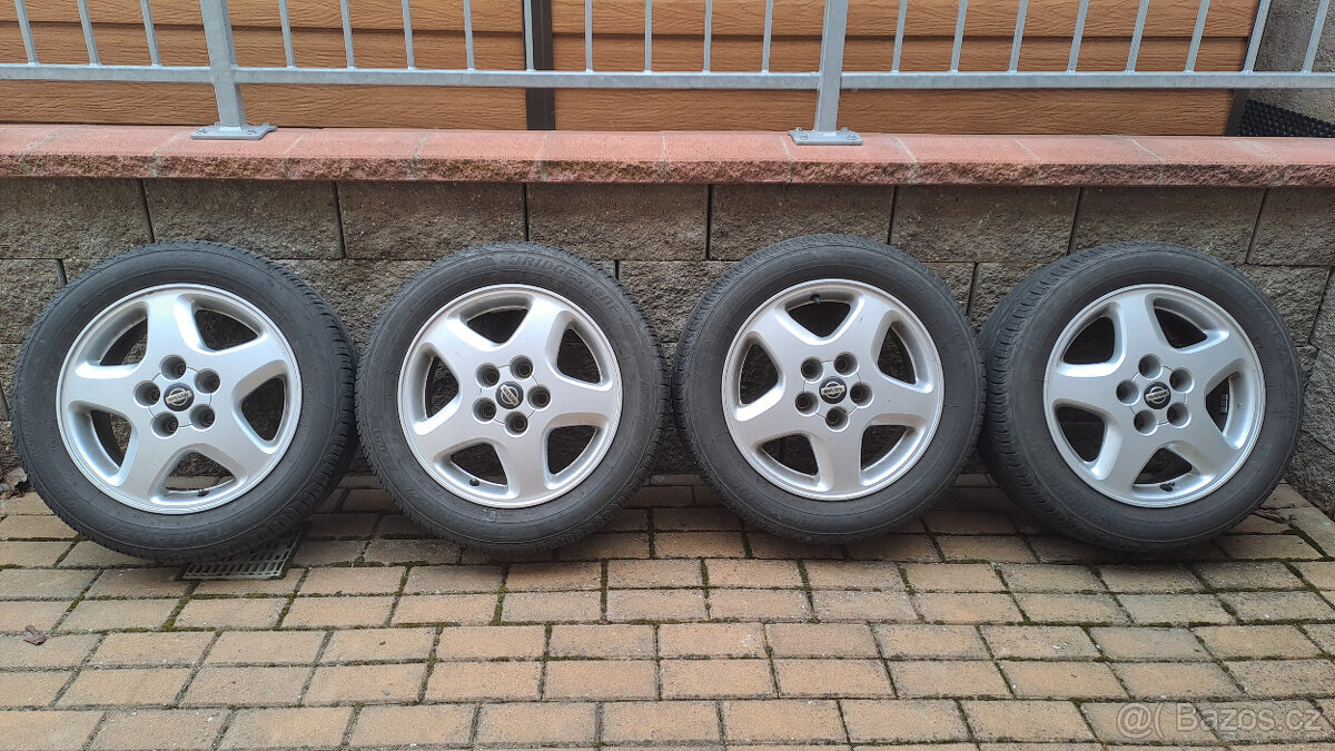 Pneu 205/55 R16 + ALU kola Nissan Almera Tino 6,5x16 ET45