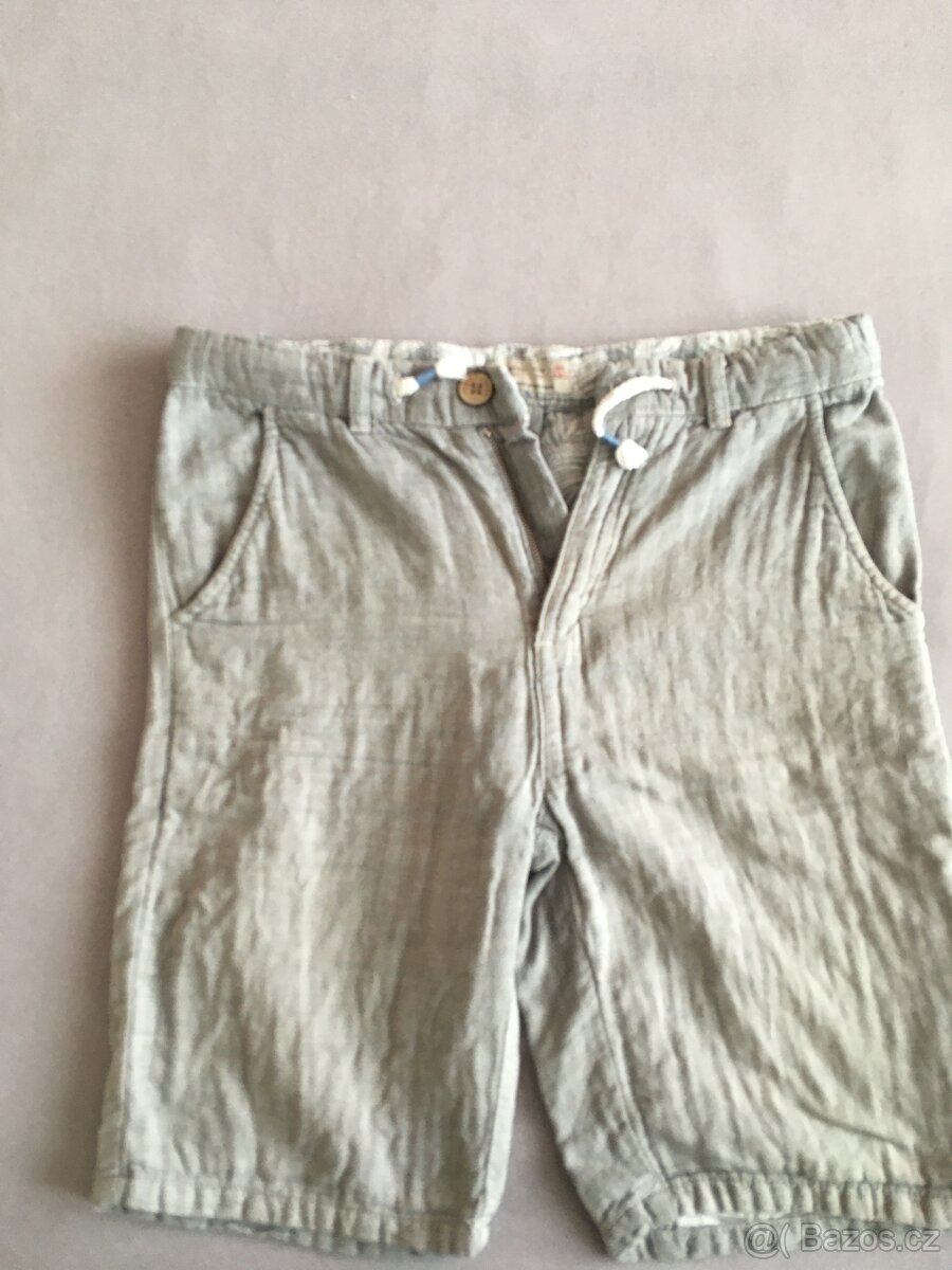 ZARA dětský letní set kraťasy/košile 5ks vel. 140