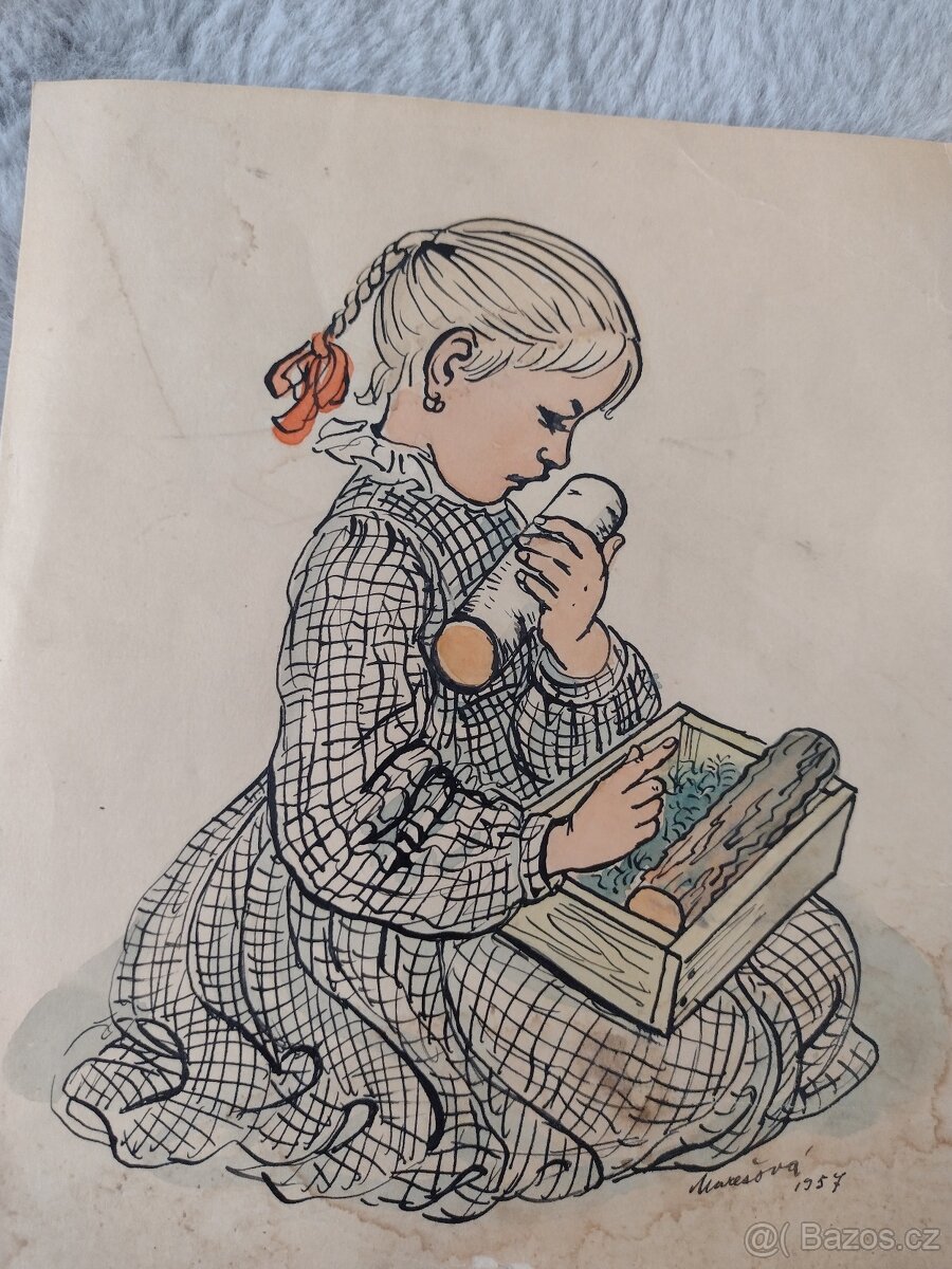 Prodám Ilustraci Milada Marešová