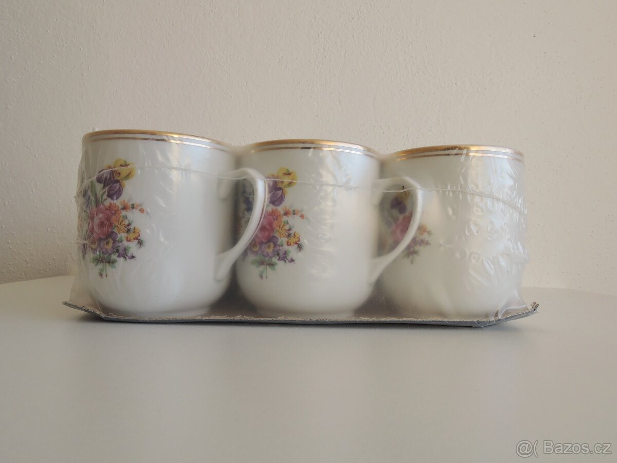 Sada 6 hrníčků, Český Porcelán