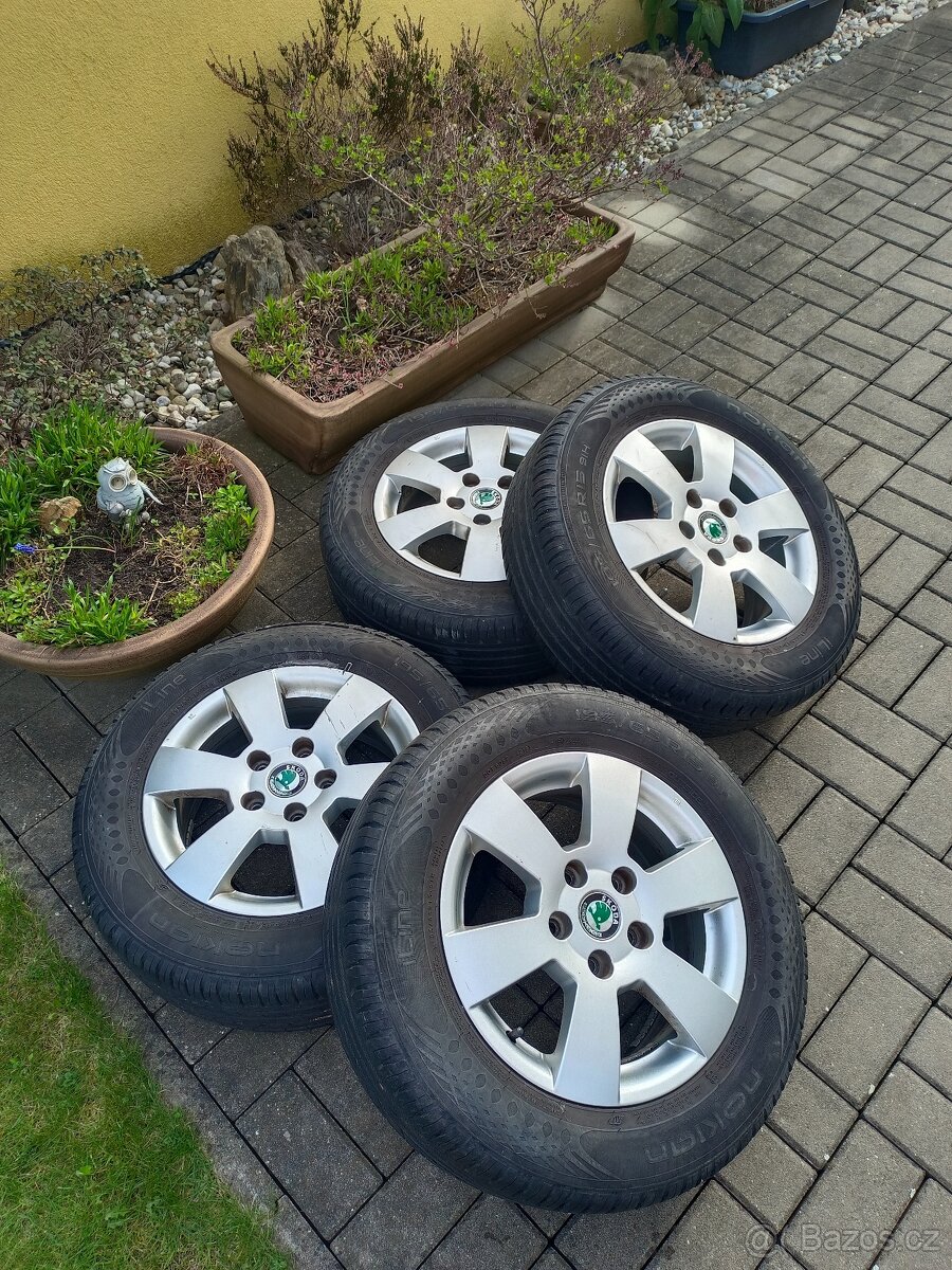 ALU Kola - Škoda Octavia I - 5x112 R15
