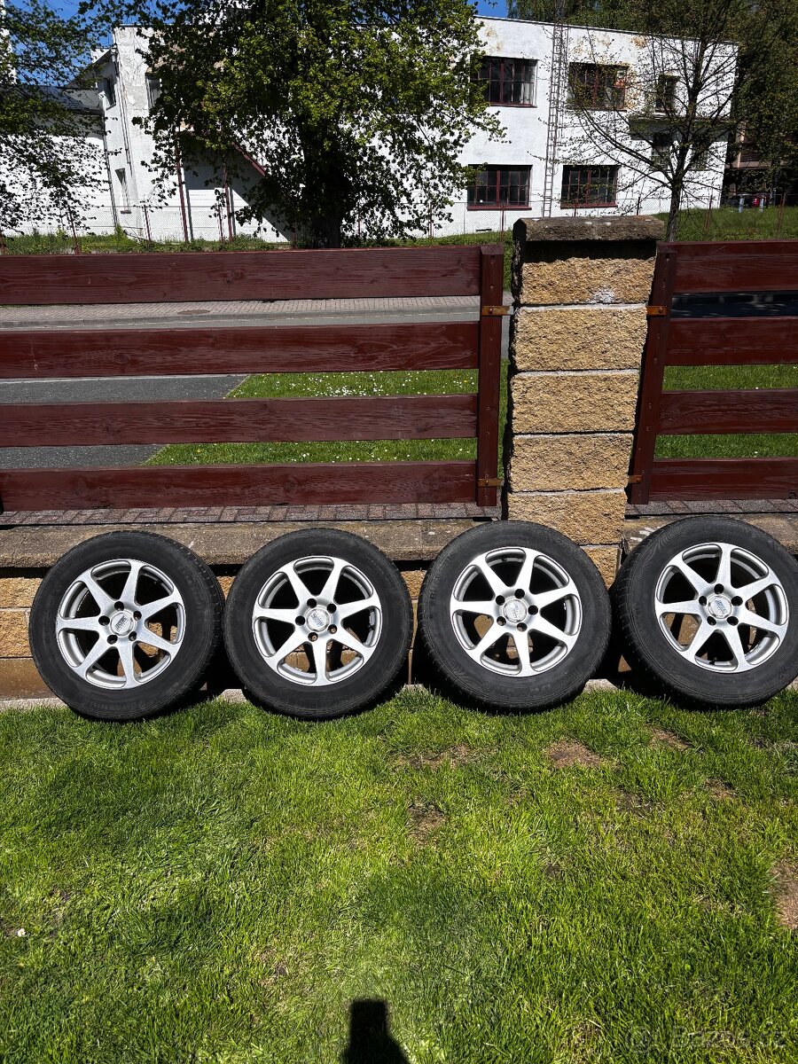 Letní alu kola 15” 5x112