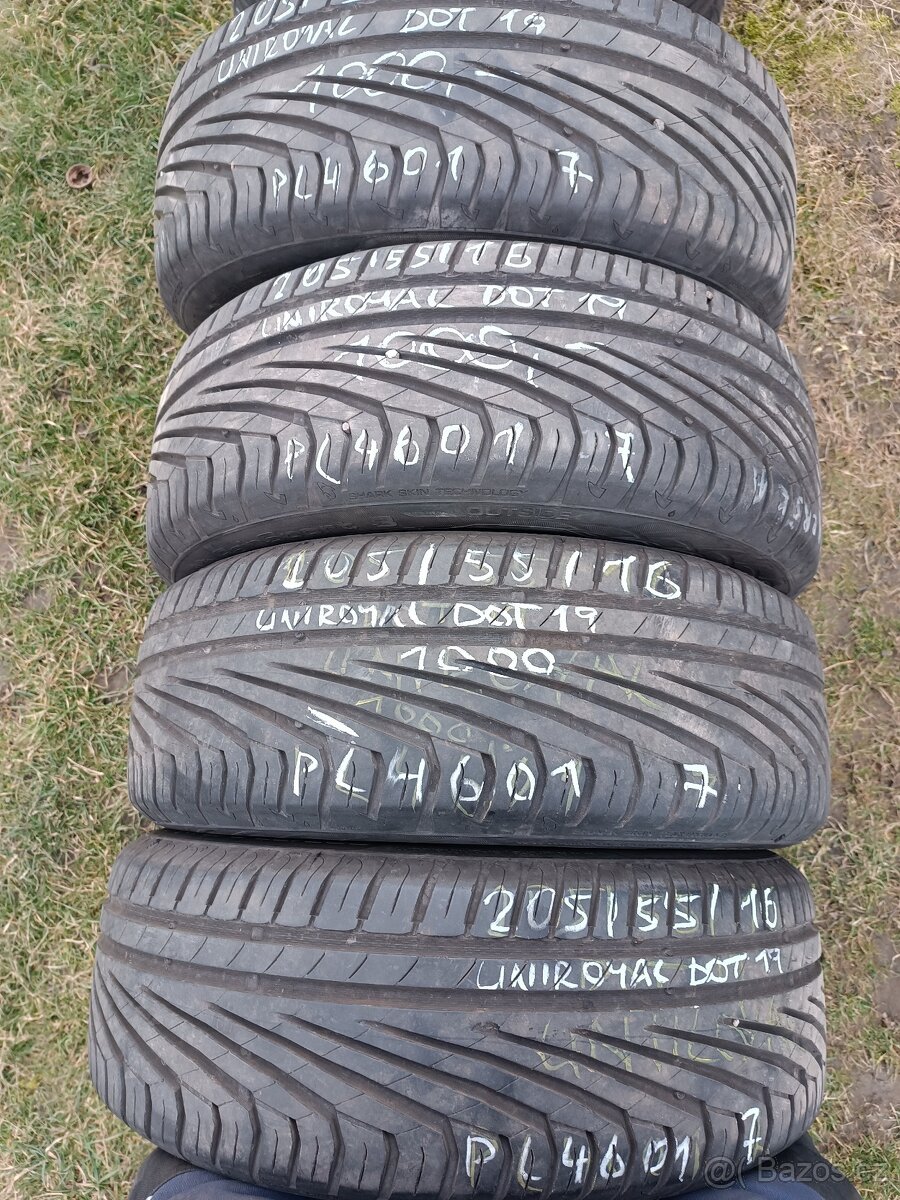 205/55/16 letní 24 kusů