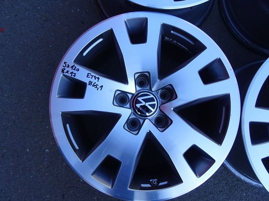 Alu disky na Transporter T5, T6, 17", 5x120,ET 49,šíře 8J