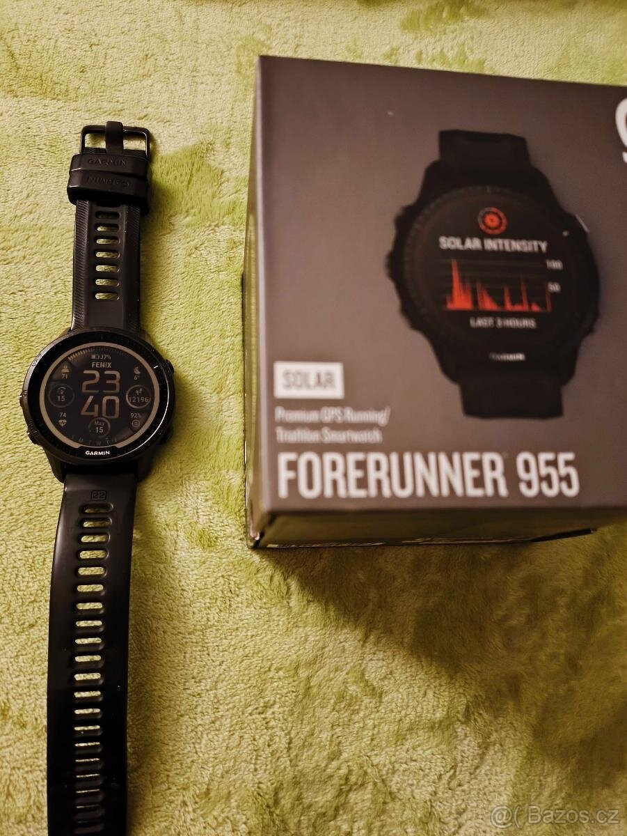 Garmin Forerunner 955 Solar, zaruka