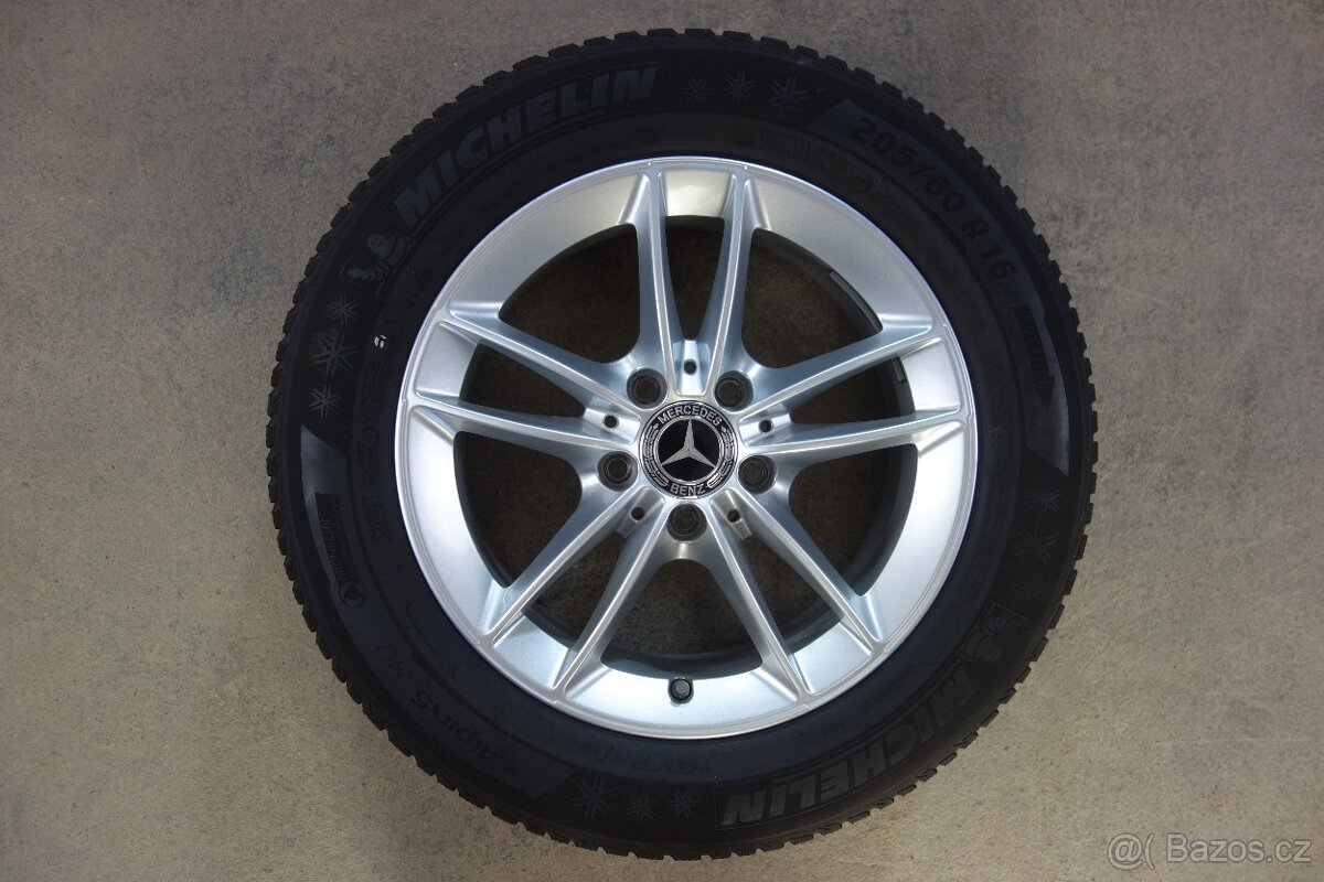 Mercedes A W177, B W247, alu 5x112 205/60/16 zimní, čidla