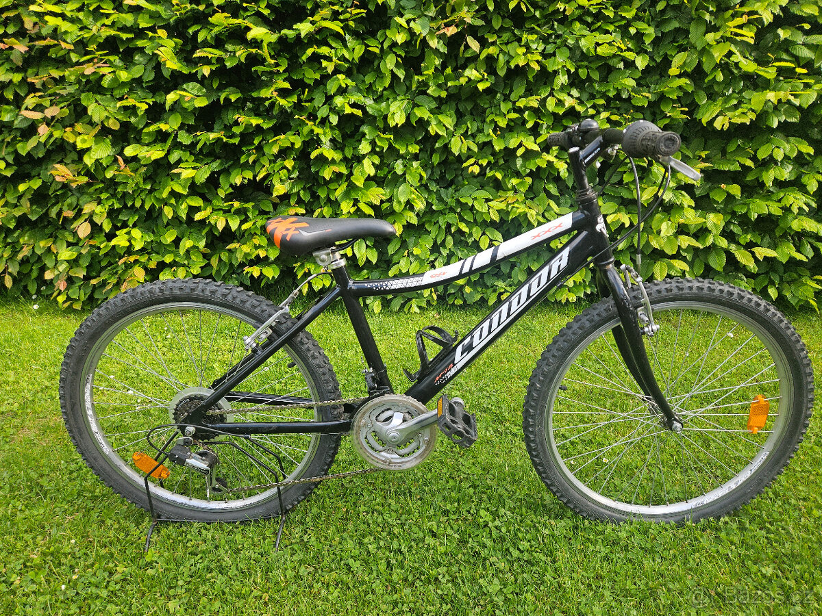 24" horské hliníkové kolo CONDOR, rám 15" od 125 cm