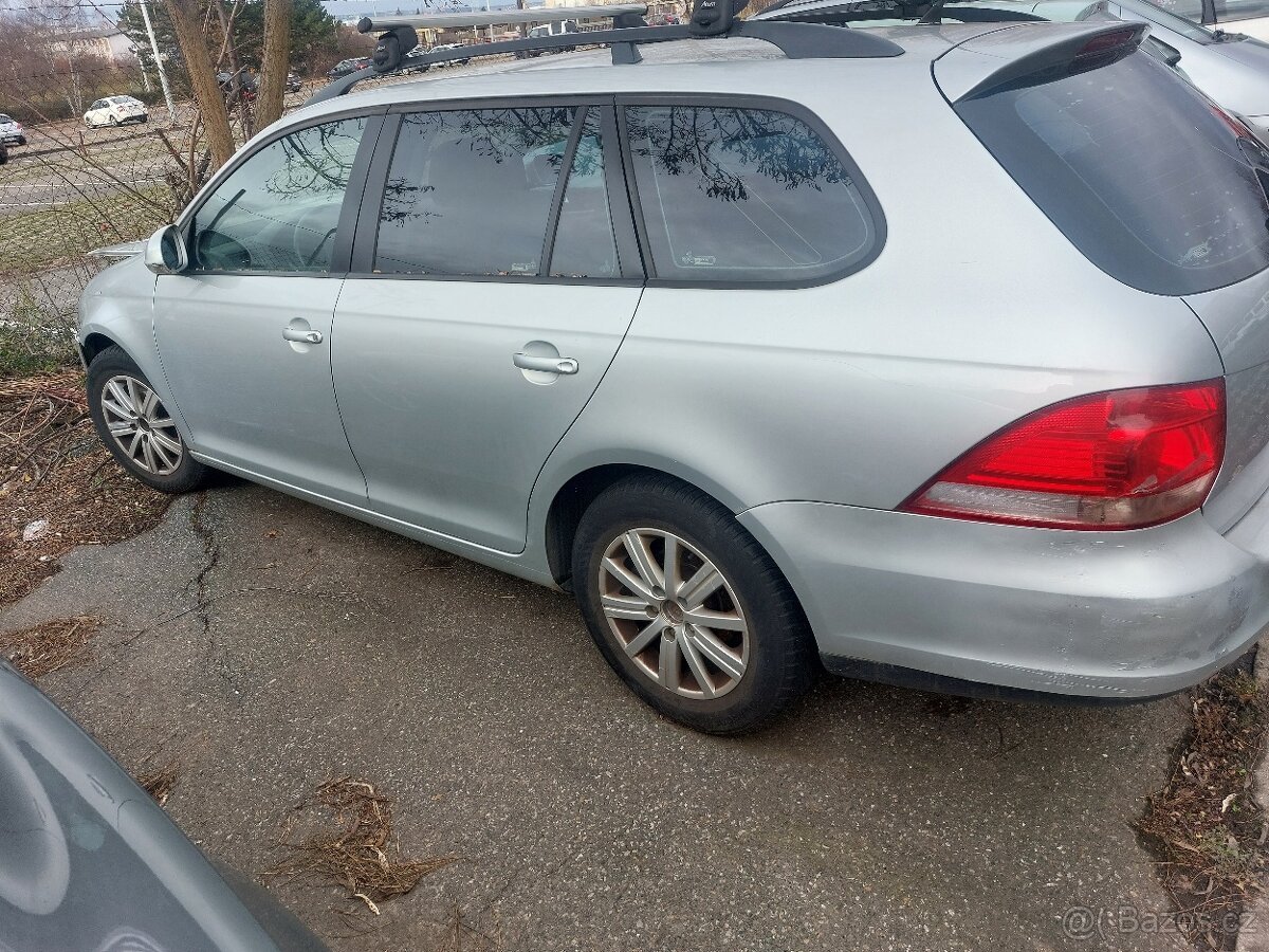 vw golf 5 rv 2008 variant veškere nd z havarovaného vozu