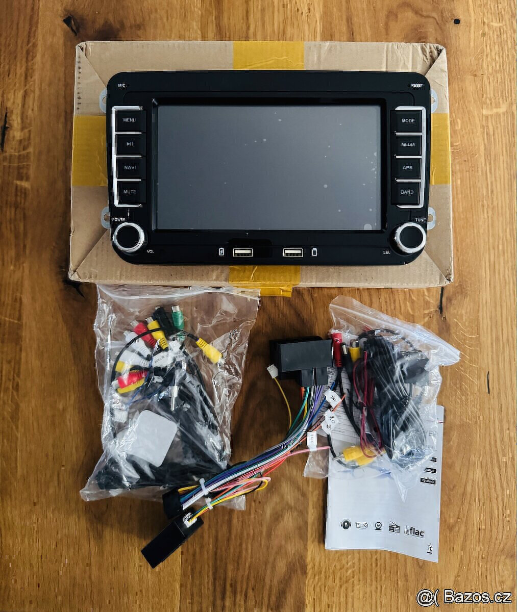 Podofo 2DIN autorádio Android s GPS Wi-Fi