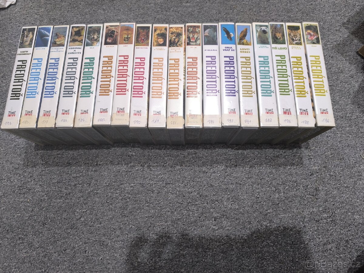 Vhs kazety Predátoři