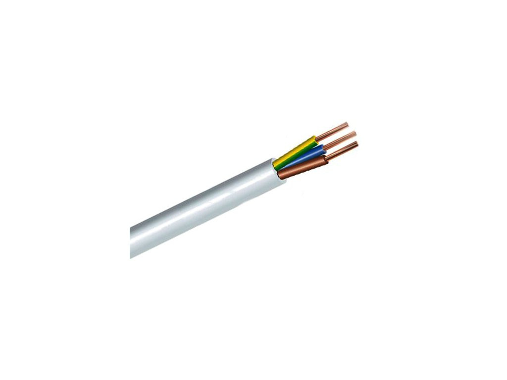 Prodám kabel 3x 2,5 bílý ohebný