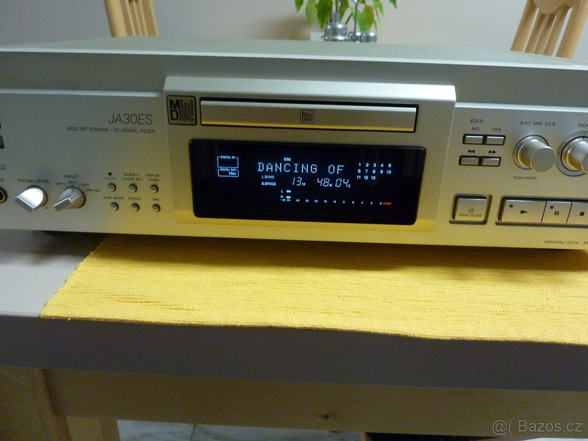 Sony MDS-JA30ES minidisc minidisk nový laser