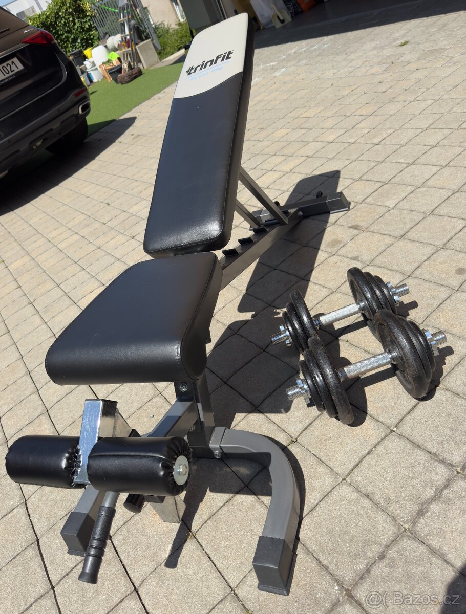 Posilovací lavice na břicho TRINFIT Vario LX7