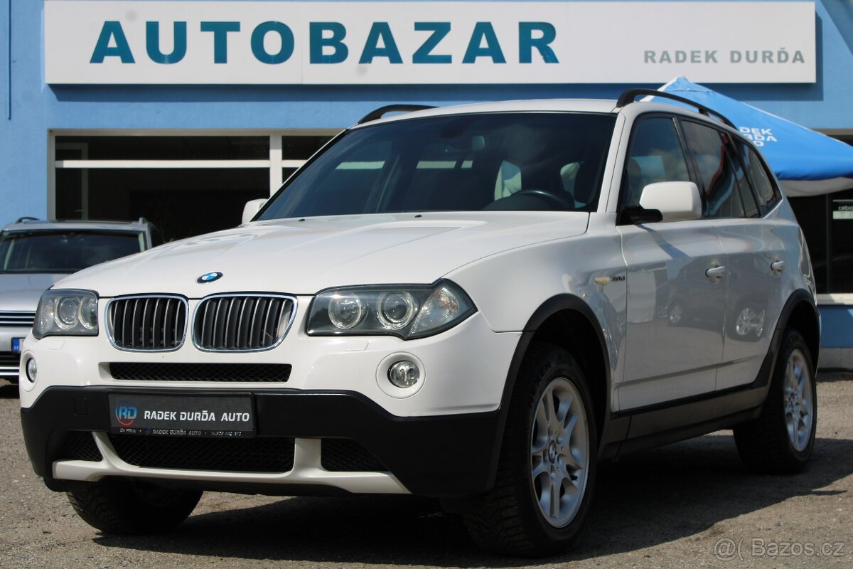 BMW X3 3,0 30D XDRIVE,XENONY,TAŽNÉ,2008