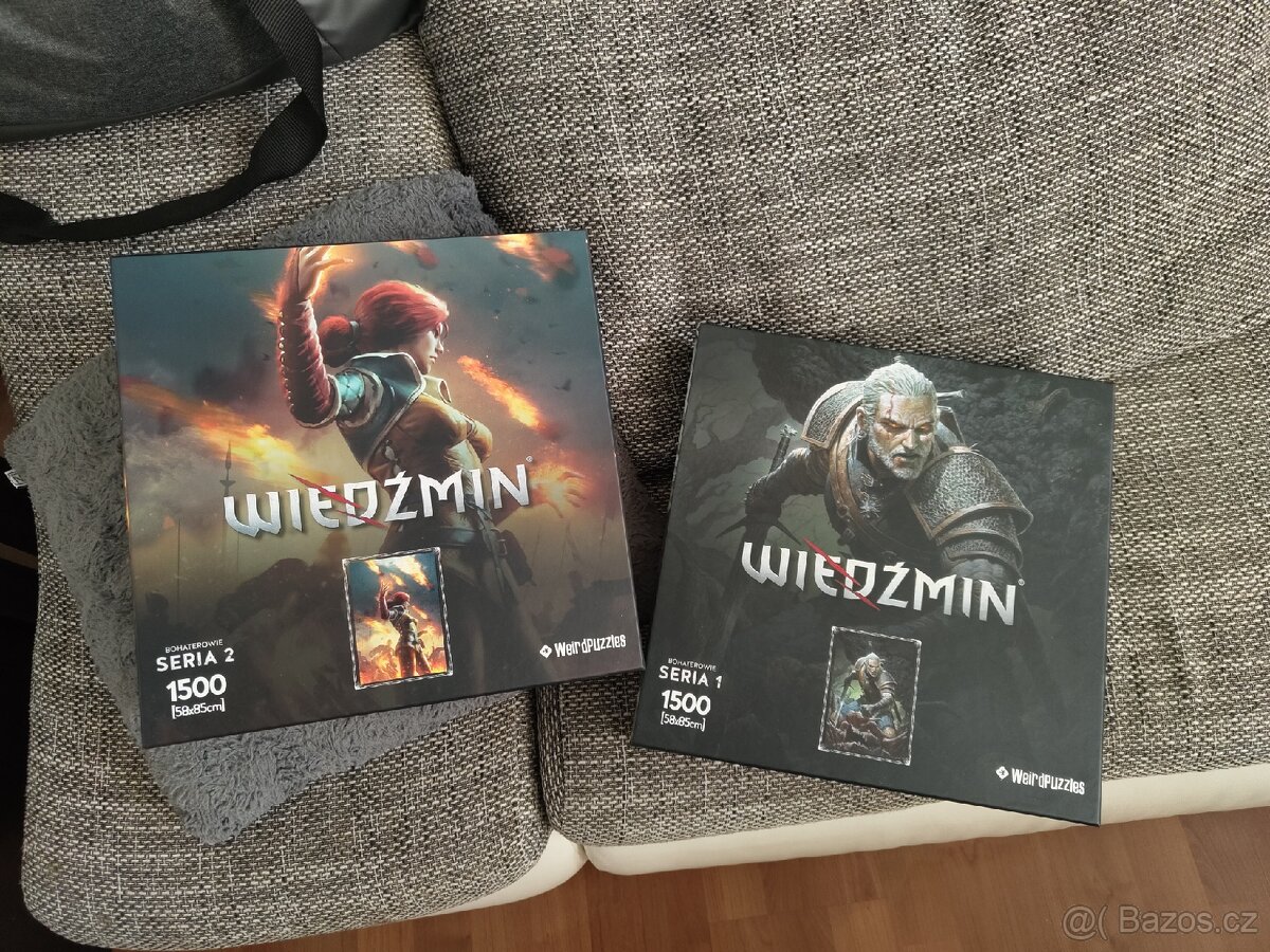 Zaklínač - Puzzle (Geralt, Triss)