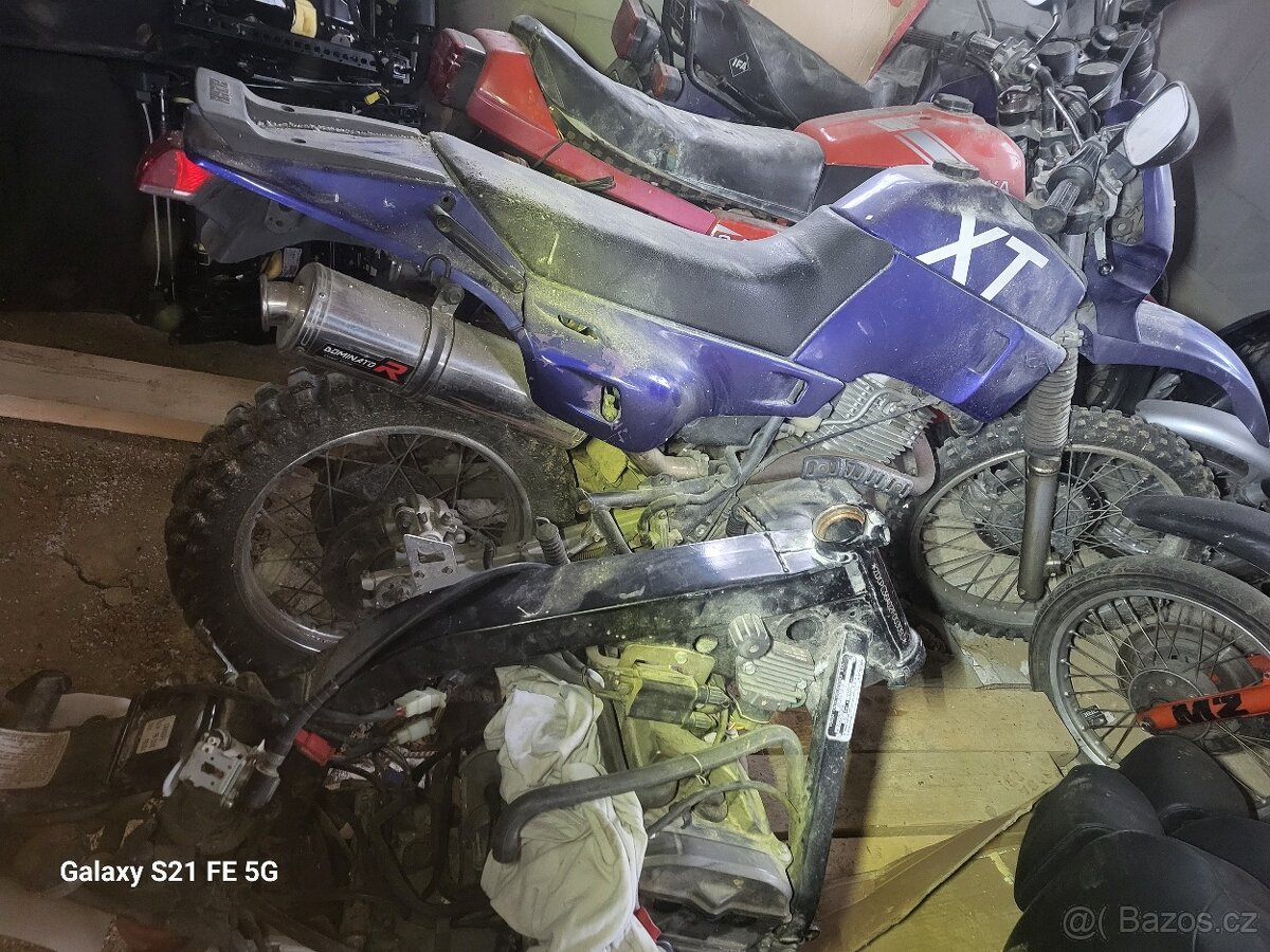 YAMAHA XT600 s cz doklady