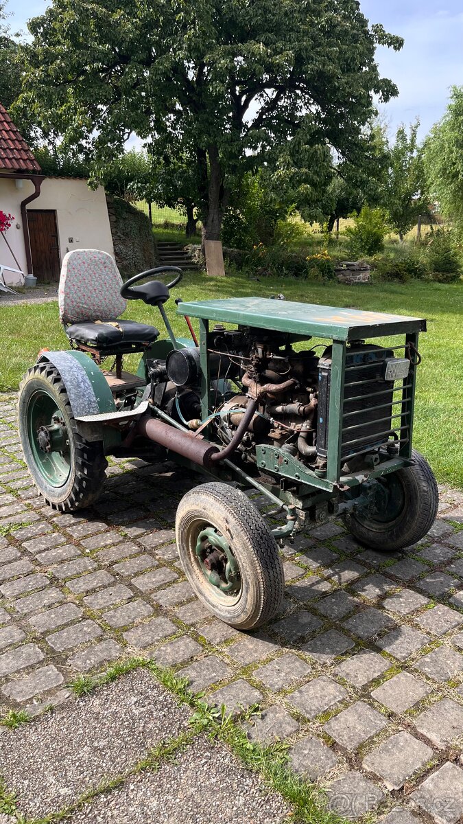 Malotraktor domácí výroby