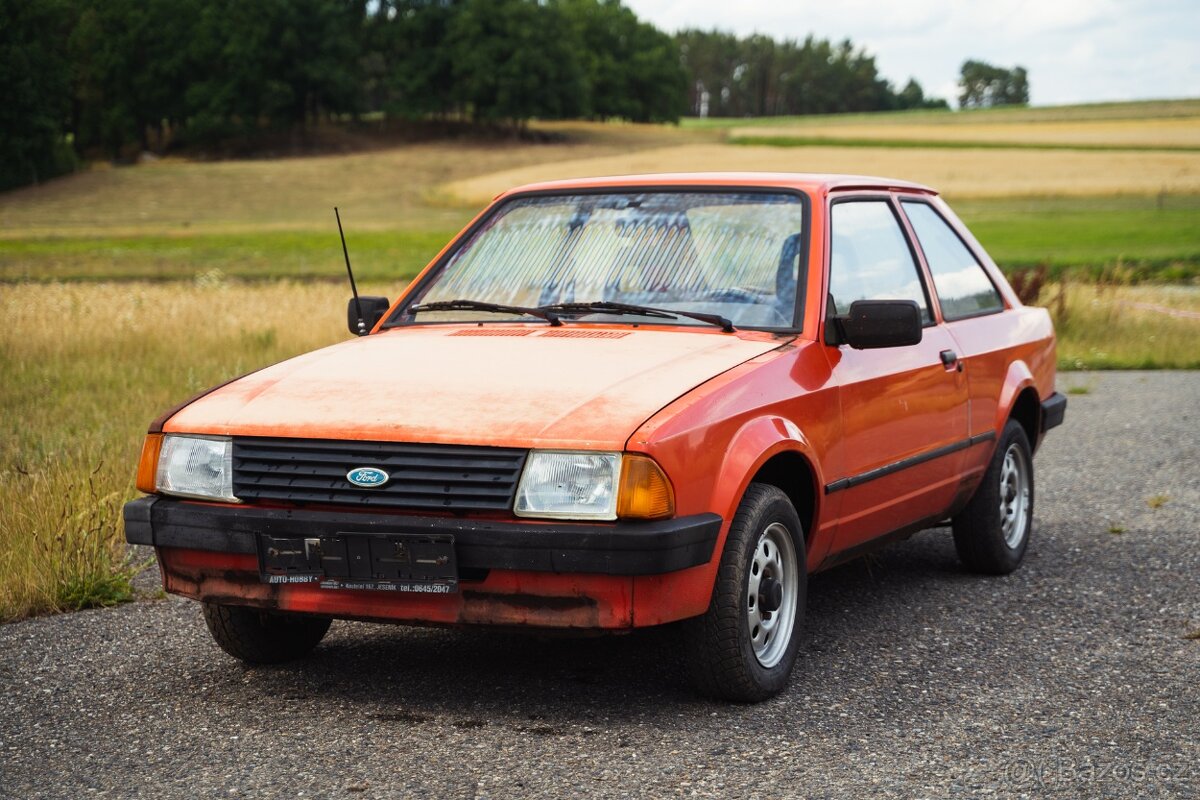 Projekt Ford Escort mk3 1.3 (1982)