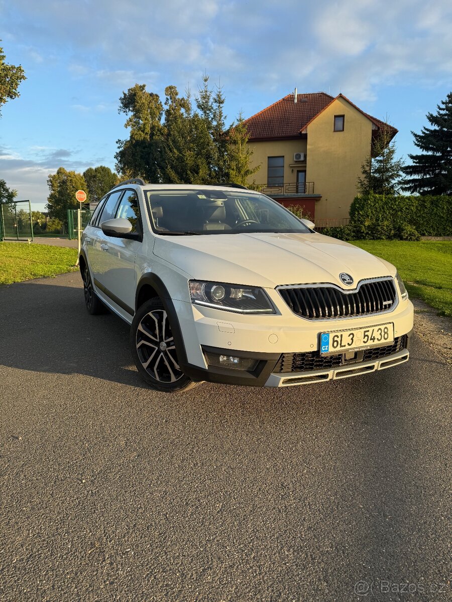 Škoda Octavia 3 SCOUT 2.0 TDi 135kW - DSG - 4x4 - tažné