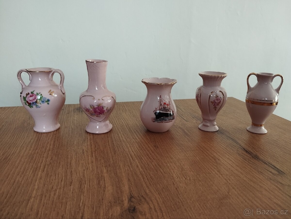 Růžový porcelán