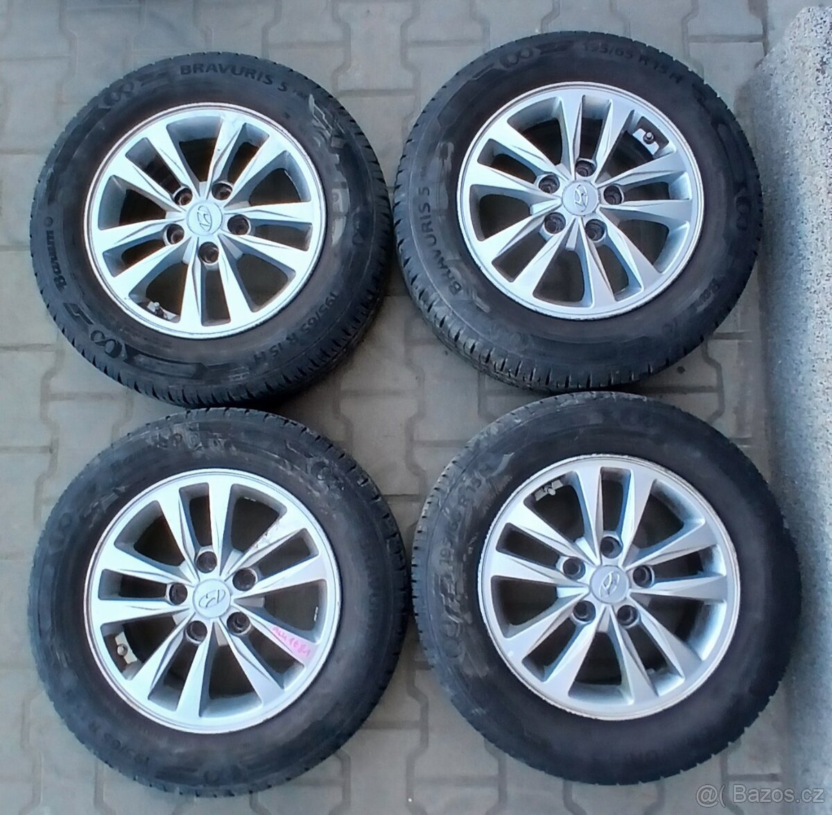 Prodám ALU kola Hyundai č. 1681