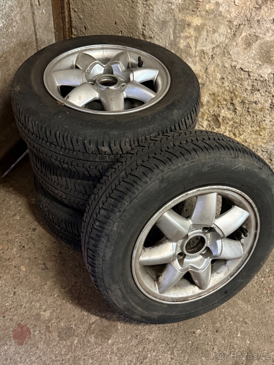 Litá Kola 4x100 165/70R13 Letní pneu