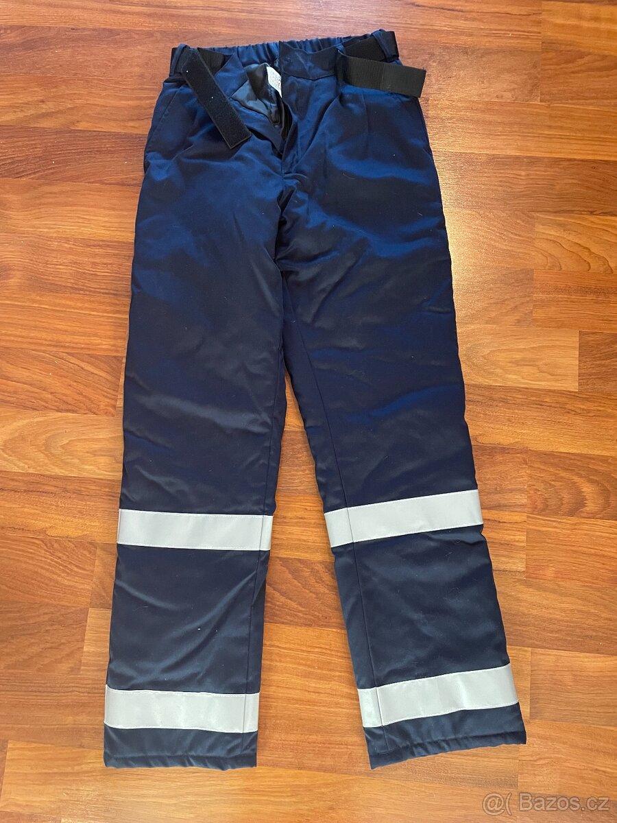 zimní reflexní pracovní kalhoty 182/96