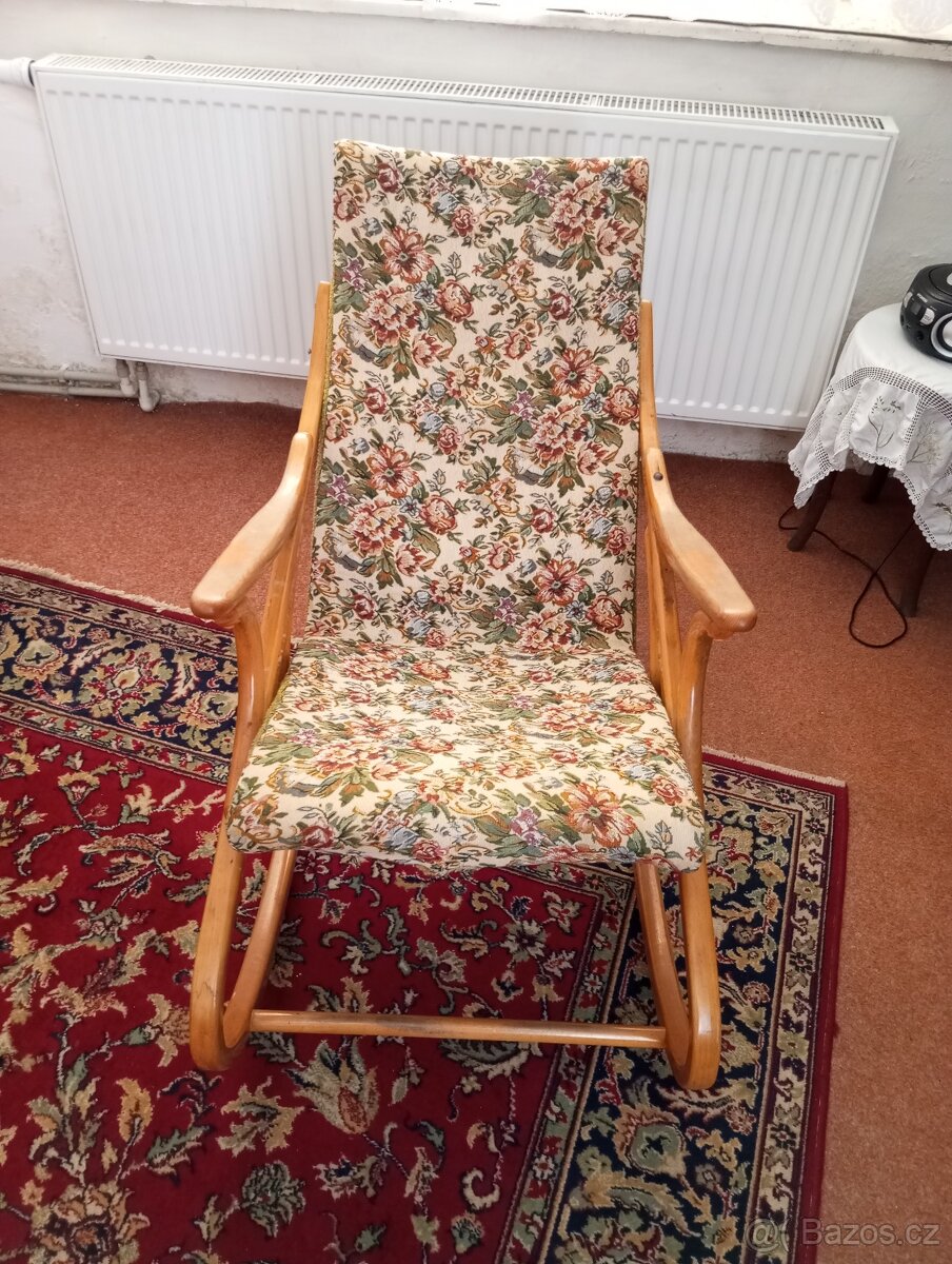 Retro houpací křeslo