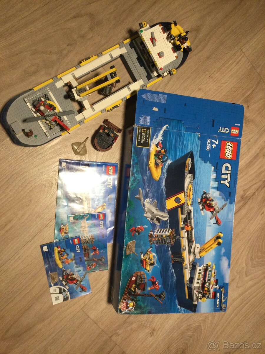 LEGO CITY 60266 oceánská průzkumná loď