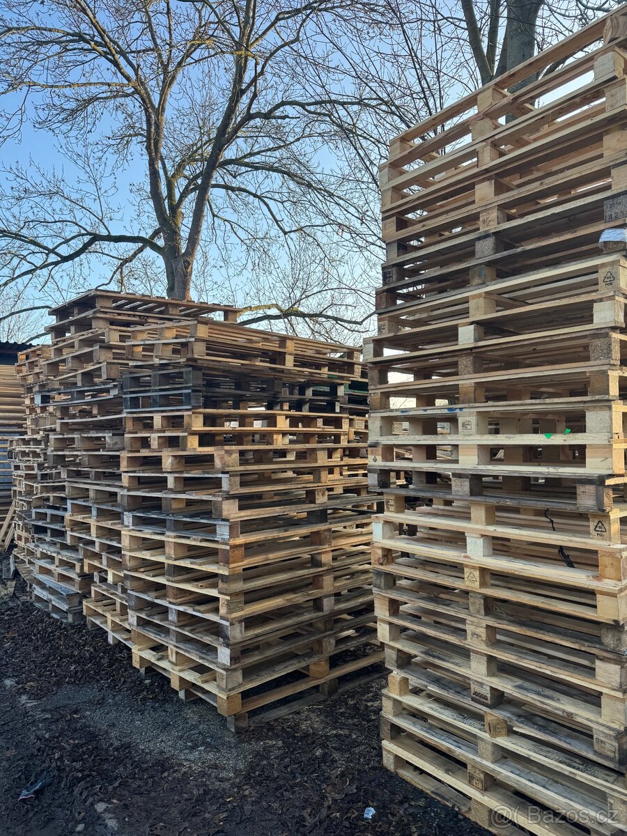 Palety ruznych rozmeru